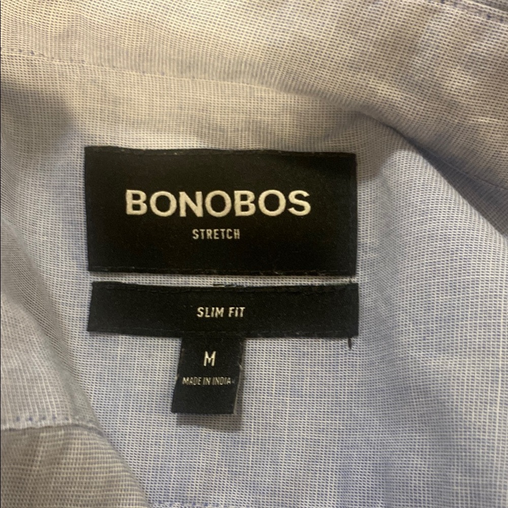 Bonobos Light Blue Stretch Shirt
